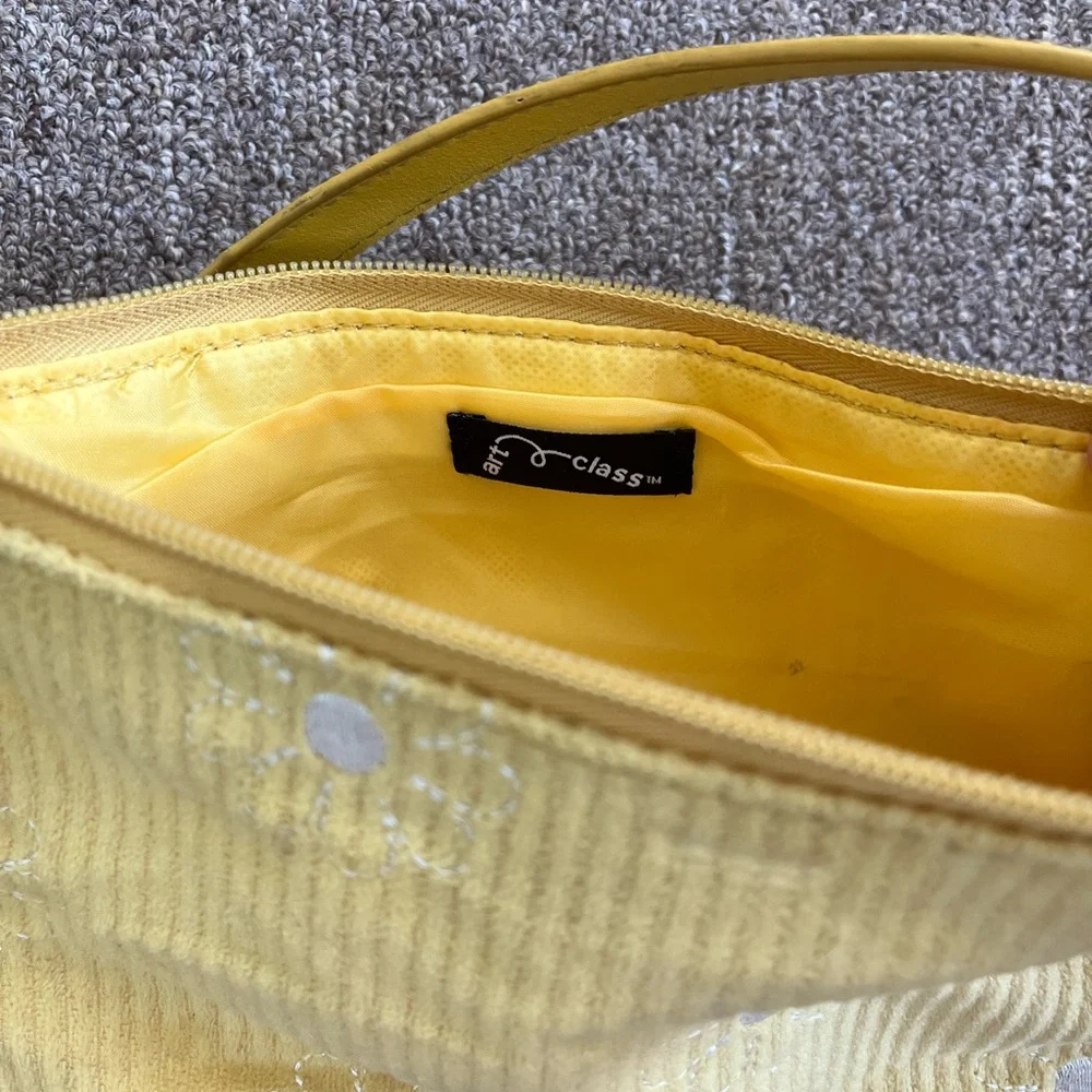 Yellow Daisies Mini Y2K Shoulder Bag‎ Art Class Floral